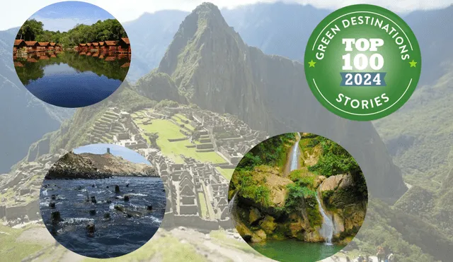 Cinco lugares del Perú son incluidos en el Top 100 Green Destinations. Foto: Composición.