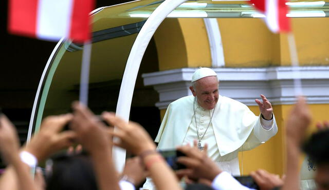 El papa Francisco siempre está pendiente de la situación de los peruanos. Andina