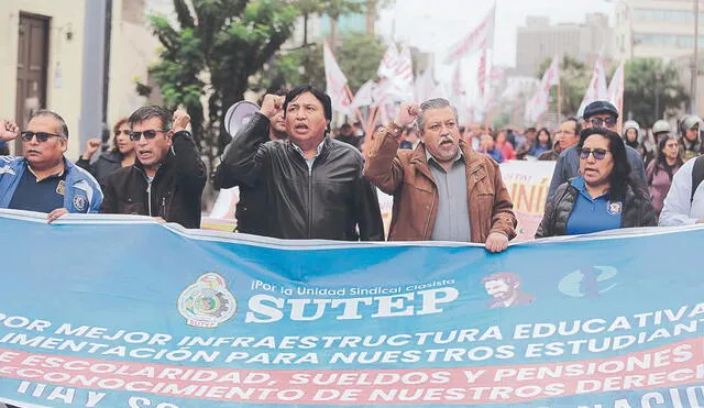 El Sutep decidió suspender huelga tras sostener reunión con el Minedu. Foto: difusión