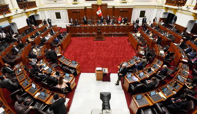 Diferencias en los votos entre los partidos políticos durante el debate de la ley 32108. Foto: Congreso