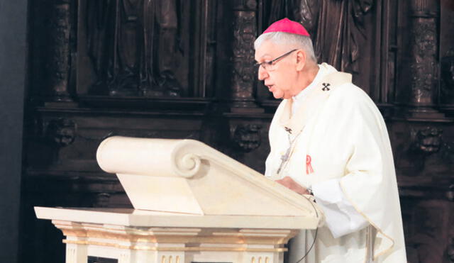 En su homilía ante el Señor de los Milagros, el cardenal Castillo criticó la agresión en San Marcos y a la autoridad que rinde culto al dinero: “Dinero y ambición son locura y muerte". Foto: Félix Contreras/La República