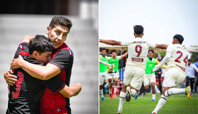 Universitario jugó la final de la reserva en el 2023. Foto: composición LR/FBC Melgar/Universitario