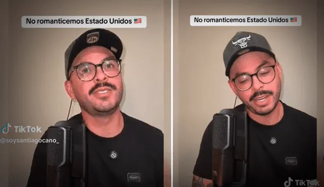 El usuario colombiano se volvió viral en las redes sociales al relatar como es la vida de un inmigrante en Estados Unidos. Foto: composición LR/TikTok