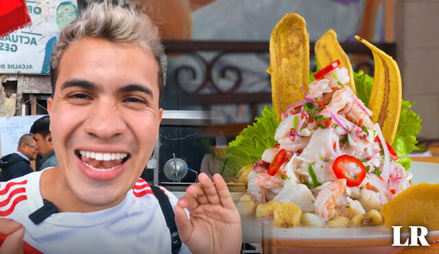 La causa peruana cautivó al visitante por su sabor y presentación; un plato sencillo pero delicioso, con capas de papa y pollo que cargan un profundo significado histórico. Foto: composición LR/difusión