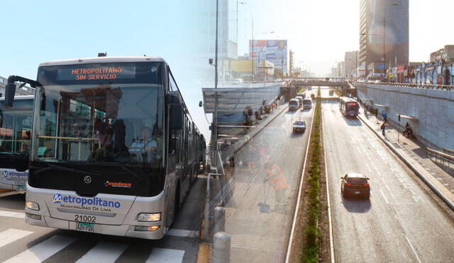 El proyecto incluye la construcción de nuevos paraderos del Metropolitano en la actual avenida Grau. Foto: composición LR/Andina