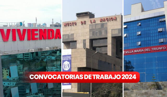 Convocatorias de trabajo del 21 al 27 de octubre del 2024 en Lima y otras provincias del Perú. Foto: LR