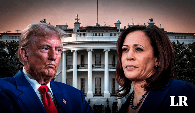 Donald Trump y Kamala Harris tuvieron un cruce de palabras en los últimos días, reavivando la polémica de cara a las elecciones en EE. UU. Foto: Composición LR