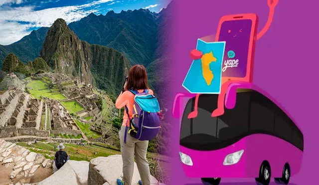 Yape lanza promoción para que todos los viajeros puedan acceder a comprar pasajes en bus. Foto: Composición LR/Andina/Yape