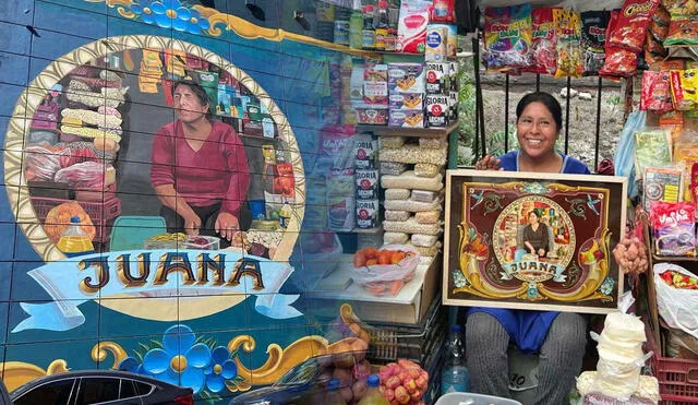 “Juana representa un poco el pasado y el presente del Mercado del Abasto", resaltaron artistas. Foto: mabelvicentef/ Instagram - Video: TikTok