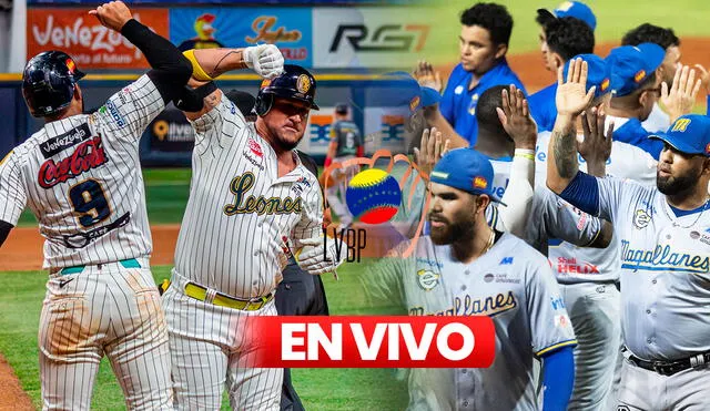 Leones del Caracas marchan en quinto lugar en la tabla de posiciones de la LVBP 2024-25. Foto: composición LR