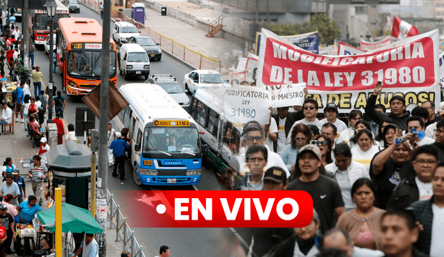 Este 23 de octubre habrá un nuevo paro nacional de transportistas. Foto: composición/LR