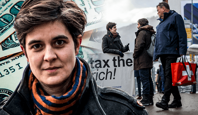 Un grupo de ciudadanos austriacos decidió esta semana cómo repartir las riquezas de la heredera Marlene Engelhorn. Foto: Composición LR/AFP.