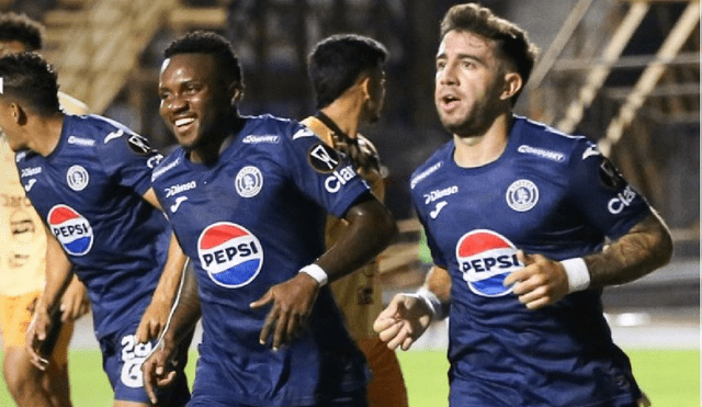 Motagua y Águila jugaron en Tegucigalpa por el repechaje de la Copa Centroamericana. Foto: Concacaf