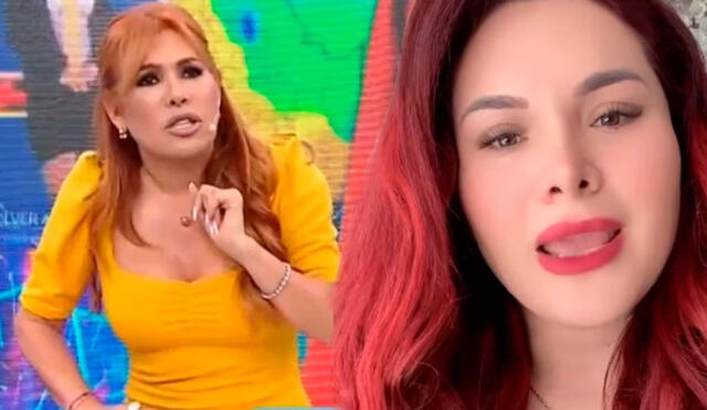 Magaly Medina nuevamente enfrentada con Génesis Tapia. Foto: Composición LR/Captura/ATV/Captura/Tiktok