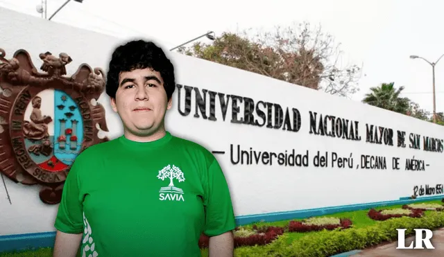 Mateo Silva es un joven de 19 años que ingresó en primer lugar a la carrera de Ingeniería de Software en la UNMSM. Foto: composición LR/Revista ProActivo/cortesía