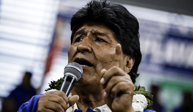 Evo Morales. Foto: AFP.