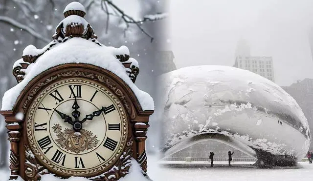 En Estados Unidos, muchos estados, incluyendo Illinois donde se encuentra Chicago, ajustan sus relojes dos veces al año para seguir el horario de verano. Foto: composición LR/AFP/Univisión