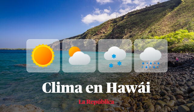 Clima y pronóstico del tiempo en Hawaii, según National Weather Service de Estados Unidos. Foto: composición LR/Wikipedia