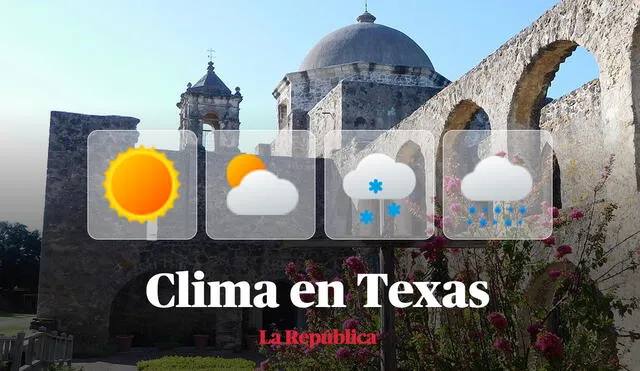 Clima y pronóstico del tiempo en Texas, según National Weather Service de Estados Unidos. Foto: composición LR/Wikipedia