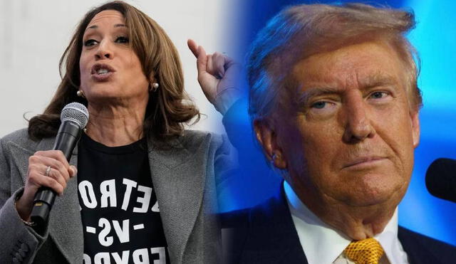 Kamala Harris llama "desquiciado" a Donald Trump por supuestamente admirar a Adolf Hitler. Foto: composición LR/ El economista es/Al momento net