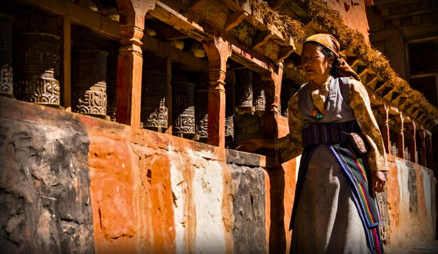 Los rasgos genéticos heredados de los denisovanos ayudaron a las tibetanas a adaptarse a la vida a grandes altitudes. Foto: Frank Bienewald