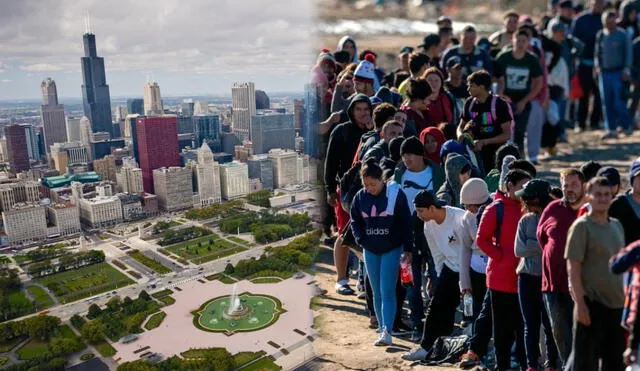 Chicago ha visto un aumento significativo de inmigrantes en los últimos dos años, impulsado por la llegada de miles de personas, especialmente tras las decisiones del gobernador de Texas. Foto: VisitTheUSA