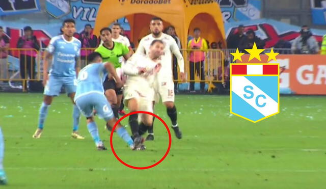 Horacio Calcaterra fue cambiado en el entretiempo del Universitario vs Sporting Cristal. Foto: composición LR/captura de L1 Max