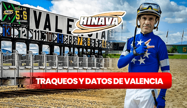 El Hinava revela los traqueos del Hipódromo de Valencia con el pasar de los días. Foto: composición LR/Hinava