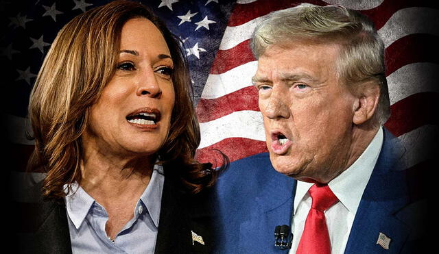 En las últimas semanas de la campaña presidencial en Estados Unidos, Kamala Harris y Donald Trump tendrán que disputar cada voto, según las encuestas más recientes. Foto: composición LR/AFP.