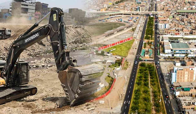 El puente peatonal, que estará entre San Juan de Lurigancho y El Agustino, tendrá acceso para personas con discapacidad y contará con iluminación LED. Foto: composición LR/Andina