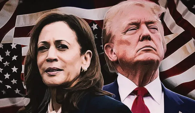 Las elecciones presidenciales se encuentra en la recta final entre Kamala Harris y Donald Trump. Foto: Composición LR/Bloomberg