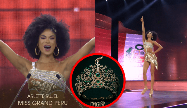 Arlette Rujel es la representante de Perú en el Miss Grand International 2024. Foto: Composición LR/Captura Youtube