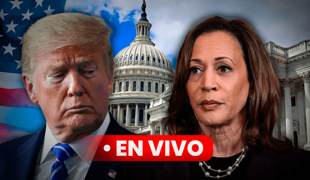 Las elecciones en Estados Unidos se desarrollarán este 5 de noviembre entre los candidatos Kamala Harris y Donald Trump. Foto: composición LR/AFP/CNN/Freepik