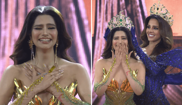 Rachel Gupta se coronó como la nueva reina del Miss Grand International 2024. Foto: Composición LR/Captura Youtube