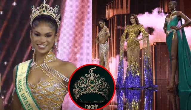 Arlette Rujel quedó en el top 10 del Miss Grand International. Foto: Composición LR/Captura Youtube