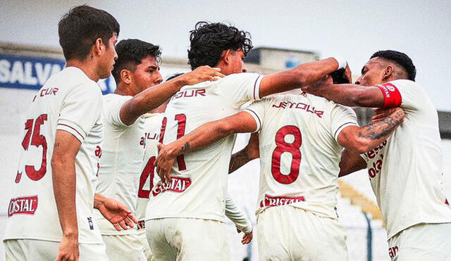 Universitario logró su tercer título del Torneo de Reservas. Foto: Liga 1