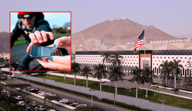 La Embajada de Estados Unidos en Perú alertó a su población ante la ola de robos en Lima. Foto: Composición LR