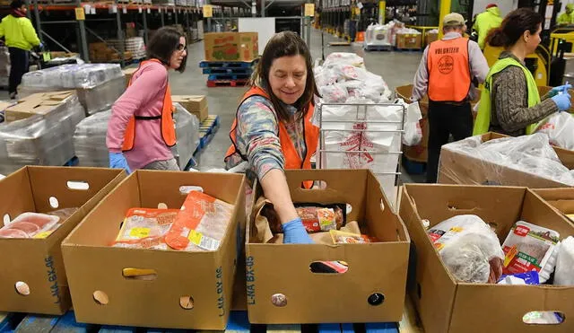 El Central Texas Food Bank es una organización sin fines de lucro dedicada a combatir el hambre en el centro de Texas. Foto: Telemundo