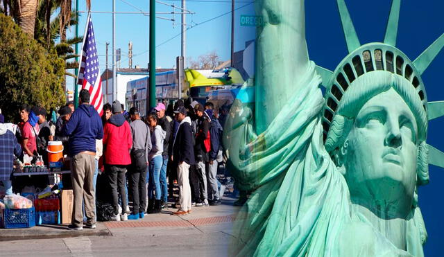 La iniciativa de despensas gratuitas en Nueva York ha sido fundamental para miles de personas.  Foto: TV Azteca