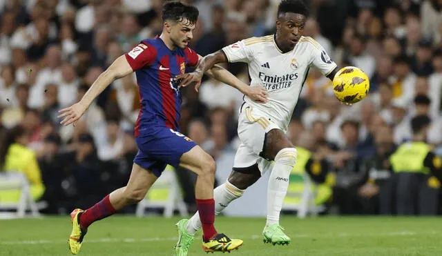 Real Madrid derrotó 3-2 al Barcelona en el último partido en el Bernabéu. Foto: AFP