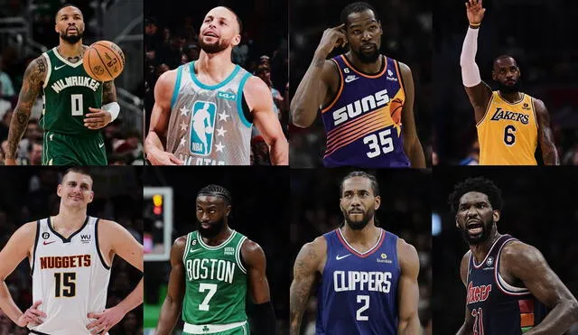 Diversos jugadores de la NBA sufrirán cambios en sus pagos en cada plantilla. Foto: Composición LR/Libertad Digital