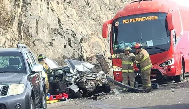 Trágico choque se registró la mañana de este sábado 26 de octubre en Arequipa. Foto: Difusión