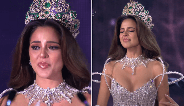 Luciana Fuster fue elegida Miss Grand International en el 2023. Foto: Composición LR/Captura Youtube