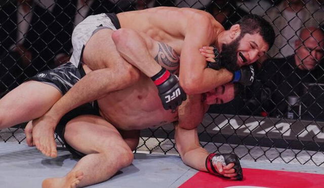 Chimaev y Whittaker protagonizaron la pelea coestelar del UFC 308. Foto: UFC