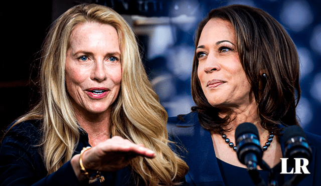 Laurene Powell Jobs donó 500 dólares a la primera campaña de Kamala Harris cuando asumió el cargo de fiscal del distrito de San Francisco en 2003. Foto: composición LR/ELLE/Fortune