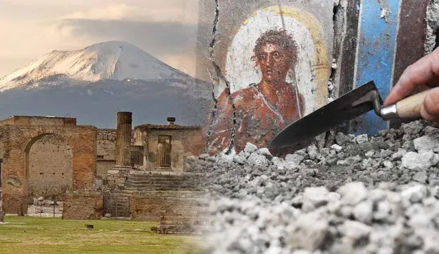 Los frescos, que incluyen escenas del mito de Hipólito y Fedra, ofrecen una visión única de las costumbres de los romanos. Foto: composición LR/Parco archeologico di Pompei/National Geographic