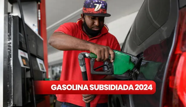 Los litros de gasolina subsidiada se entrega a través del Sistema Patria. Foto: composición LR/El País