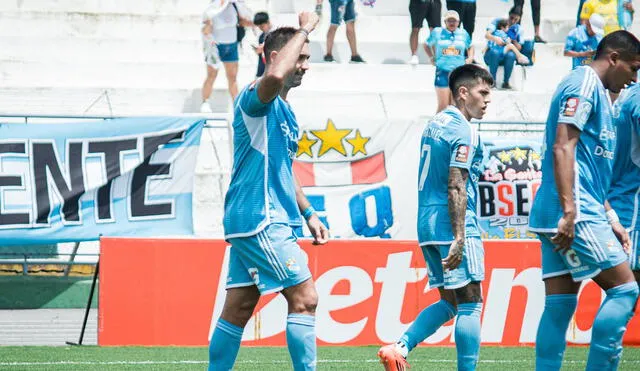 Martín Cauteruccio llegó a los 37 goles en el año con el club rimense, 33 por la Liga 1. Foto: Sporting Cristal