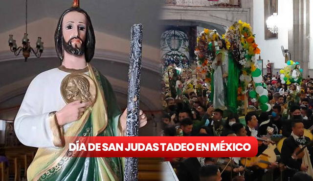 El Día de San Judas Tadeo se celebra el 28 de octubre de todos los años. Foto: composición LR / El Sol de Durango / Milenio