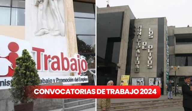 Convocatorias de trabajo del 27 de octubre al 3 de noviembre del 2024 en Lima y otras provincias del Perú.